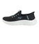 スケッチャーズ（SKECHERS）ウォーキングシューズ スリップインズ ゴーウォークフレックス ザビー 黒 124839-BKAQ スニーカー ハンズフリー
