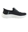 スケッチャーズ（SKECHERS）ウォーキングシューズ スリップインズ ゴーウォークフレックス ザビー 黒 124839-BKAQ スニーカー ハンズフリー