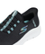 スケッチャーズ（SKECHERS）ウォーキングシューズ スリップインズ ゴーウォークフレックス ザビー 黒 124839-BKAQ スニーカー ハンズフリー