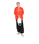 エックスガール（X-gir）フーディ スウェットシャツ 155251012001-ORANGE