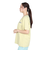 エックスガール（X-gir）スラッシュ ロゴ 半袖Tシャツ 155251013007-LT YELLOW