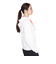 エックスガール（X-gir）ショート フーディ スウェットシャツ 155251012002-WHITE