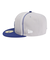 ニューエラ（NEW ERA）59FIFTY MLB Taping ロサンゼルス・ドジャース ダークロイヤルバイザー キャップ 14388851 グレー