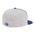 ニューエラ（NEW ERA）59FIFTY MLB Taping ロサンゼルス・ドジャース ダークロイヤルバイザー キャップ 14388851 グレー