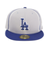 ニューエラ（NEW ERA）59FIFTY MLB Taping ロサンゼルス・ドジャース ダークロイヤルバイザー キャップ 14388851 グレー