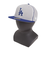 ニューエラ（NEW ERA）59FIFTY MLB Taping ロサンゼルス・ドジャース ダークロイヤルバイザー キャップ 14388851 グレー