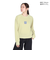 エックスガール（X-gir）ショート クルーネック スウェットシャツ 155251012004-LT YELLOW