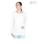 エックスガール（X-gir）アスリート ロゴ 長袖Tシャツ 155251013005-WHITE