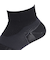 ツー・タイムズ・ユー（2XU）靴下 ベクター ウルトラライト1/4 クルー コンプレッションソックス UA7028E-BLK/BLK