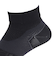 ツー・タイムズ・ユー（2XU）靴下 ベクター ウルトラライト1/4 クルー コンプレッションソックス UA7028E-BLK/BLK