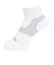 ツー・タイムズ・ユー（2XU）靴下 ベクター ウルトラライト1/4 クルー コンプレッションソックス UA7028E-WHT/WHT