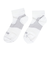 ツー・タイムズ・ユー（2XU）靴下 ベクター ウルトラライト1/4 クルー コンプレッションソックス UA7028E-WHT/WHT