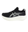 アシックス（ASICS）ランニングシューズ ゲルニンバス27 EXWIDE ブラック グレー 1011B957.002 スニーカー クッション 幅広