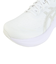 アシックス（ASICS）ランニングシューズ ゲルニンバス27 ホワイト グレー 1011B958.100 スニーカー クッション GEL-NIMBUS 27