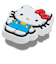 クロックス（crocs）ジビッツチャーム ハローキティ ウェイビング 10012838
