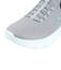 スケッチャーズ（SKECHERS）ウォーキングシューズ スリップインズゴーウォークフレックス ザビー グレー 124839-GYLB スニーカー ハンズフリー…