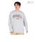 ラッセル（RUSSELL）88/12カレッジロゴ ロングTシャツ RBM25ES0004 MGRY