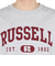 ラッセル（RUSSELL）88/12カレッジロゴ ロングTシャツ RBM25ES0004 MGRY