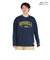 ラッセル（RUSSELL）88/12カレッジロゴ ロングTシャツ RBM25ES0004 NVY