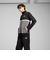 プーマ（PUMA）ポリ カラーブロックスーツ 上下セット 687659 01 BLK