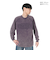 ベンデイビス（BEN DAVIS）パッチワーク ロゴブリーチ加工 長袖Tシャツ 25380044-PUL