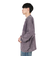 ベンデイビス（BEN DAVIS）パッチワーク ロゴブリーチ加工 長袖Tシャツ 25380044-PUL