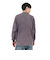 ベンデイビス（BEN DAVIS）パッチワーク ロゴブリーチ加工 長袖Tシャツ 25380044-PUL