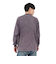 ベンデイビス（BEN DAVIS）パッチワーク ロゴブリーチ加工 長袖Tシャツ 25380044-PUL