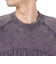 ベンデイビス（BEN DAVIS）パッチワーク ロゴブリーチ加工 長袖Tシャツ 25380044-PUL