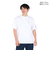 ニューエラ（NEW ERA）半袖 オーバーサイズド ドロップショルダー パフォーマンス Tシャツ シャドー ロゴ ホワイト 14410160