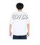 ニューエラ（NEW ERA）半袖 オーバーサイズド ドロップショルダー パフォーマンス Tシャツ シャドー ロゴ ホワイト 14410160