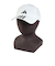アディダス（adidas）帽子 スリーストライプス AEROREADY ベースボールキャップ 白 54-57cm MKD80-HT2043 スポーツキャップ