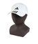 アディダス（adidas）帽子 スリーストライプス AEROREADY ベースボールキャップ 白 54-57cm MKD80-HT2043 スポーツキャップ
