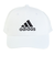 アディダス（adidas）ジュニア 刺しゅうロゴ 軽量 ベースボール エンボスキャップ 白 51-54cm DKH27-II3552 スポーツキャップ