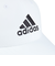 アディダス（adidas）ジュニア 刺しゅうロゴ 軽量 ベースボール エンボスキャップ 白 51-54cm DKH27-II3552 スポーツキャップ