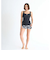 ロキシー（ROXY）フィットネス水着 レディース 水泳 STOP THE DROPS 3点セット 黒 25SPRSW251502BLK 水泳 スイミング スイ…