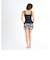 ロキシー（ROXY）フィットネス水着 レディース 水泳 STOP THE DROPS 3点セット 黒 25SPRSW251502BLK 水泳 スイミング スイ…