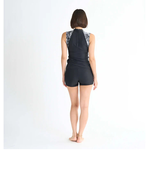 roxy レディース　フィットネス水着セット　黒　L ロキシー（ROXY）（レディース）フィットネス水着 レディース