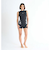 ロキシー（ROXY）フィットネス水着 レディース 水泳 RIDE THE SLIDE 2点セット 黒 25SPRSW251505BLK 水泳 スイミング スイ…