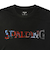 スポルディング（SPALDING）バスケットボールウェア Tシャツ アフリカン バティック ロゴ SMT25002BK