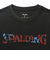 スポルディング（SPALDING）バスケットボールウェア ジュニア Tシャツ アフリカン バティック ロゴ SJT25054BK
