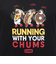 チャムス（CHUMS）ランニングコスチュームブービー 半袖Tシャツ CH01-2495-K001