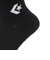 コンバース（CONVERSE）ショートソックス RFLCTR 黒 3足組 25-27センチ B 41900011 シンプル スポーツ 部活 学生
