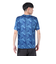 ドライプラス15 202 グラフィック メッシュ Tシャツ CT5S0041-TR863-GRES BLU