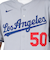 エムエルビー（MLB）ドジャース ムーキー・ベッツ リミテッドユニフォーム ロード グレー LM25-LDRD-LD9-HU2