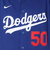 エムエルビー（MLB）野球 ドジャース ムーキー・ベッツ リミテッドユニフォーム オルトネイト2 ブルー LM25-LDA2-LD9-HU2