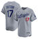 エムエルビー（MLB）ドジャース 大谷翔平 リミテッドユニフォーム ロード グレー LM25-LDRD-LD9-HU4