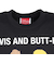 マンハッタンポーテージ（ManhattanPortage）長袖プリントTシャツ BEAVIS AND BUTT-HEAD 25SS-MP-M619 BLACK