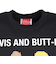 マンハッタンポーテージ（ManhattanPortage）長袖プリントTシャツ BEAVIS AND BUTT-HEAD 25SS-MP-M619 BLACK