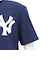 エムエルビー（MLB）野球ウェア ワードマーク コットン半袖Tシャツ ニューヨーク ヤンキース N199-44B-NK-0U5